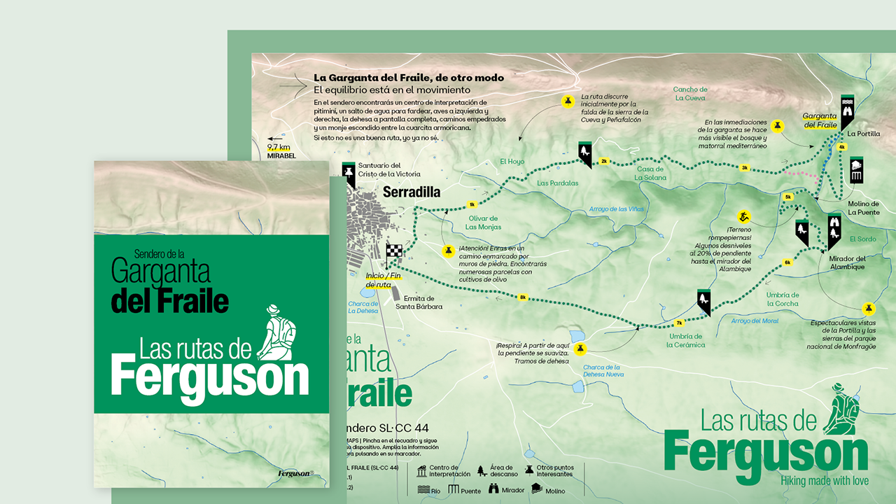 SENDERO DE LA GARGANTA DEL FRAILE ~ LAS RUTAS DE FERGUSON (PDF)