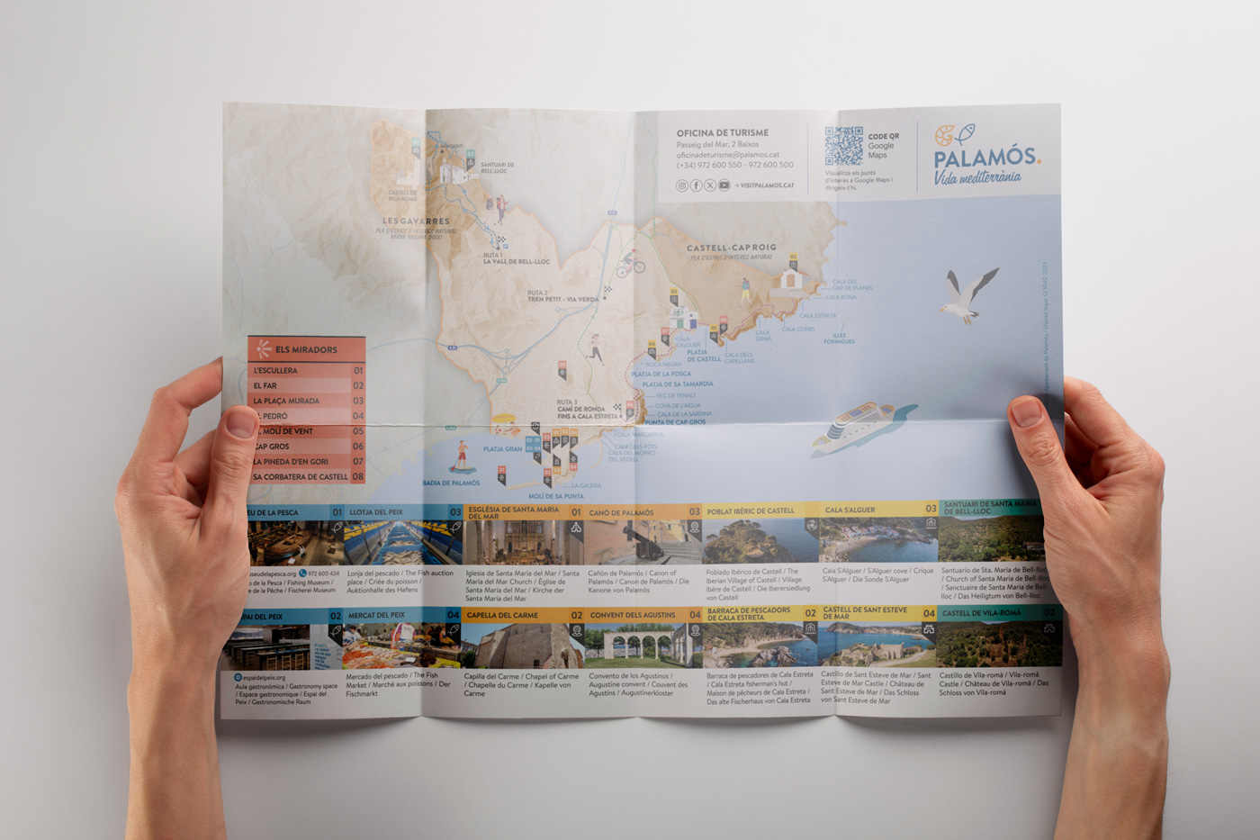 Mapas turísticos personalizados