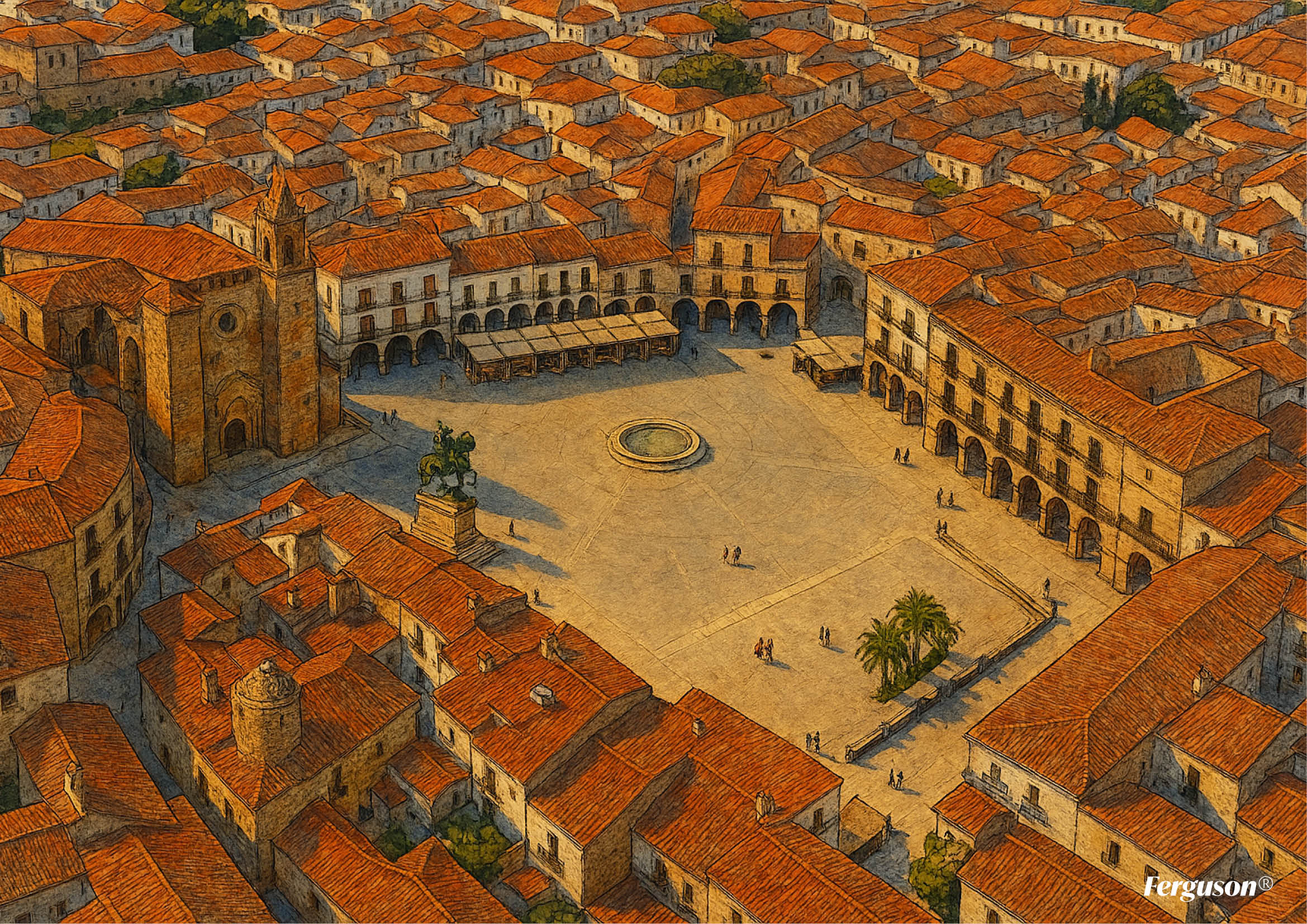 RUTA A PIE POR EL CENTRO HISTÓRICO DE TRUJILLO