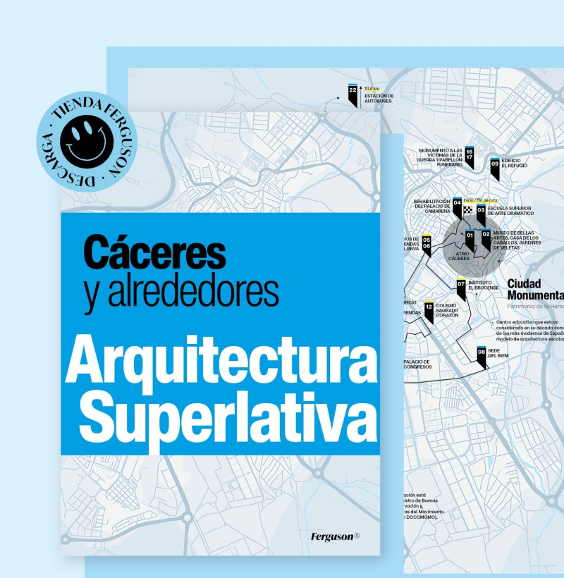 PASEOS POR LA ARQUITECTURA CONTEMPORÁNEA SUPERLATIVA ~ CÁCERES Y ALREDEDORES