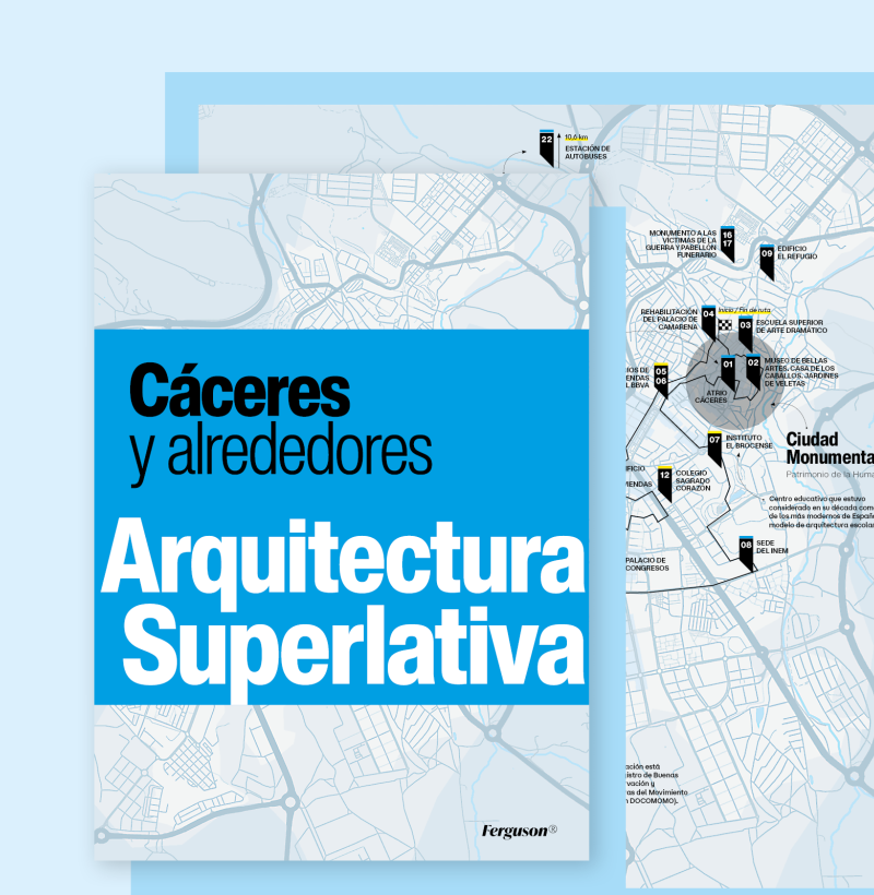 PASEOS POR LA ARQUITECTURA CONTEMPORÁNEA SUPERLATIVA ~ CÁCERES Y ALREDEDORES