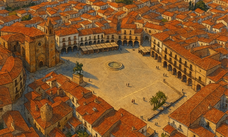 RUTA A PIE POR EL CENTRO HISTÓRICO DE TRUJILLO