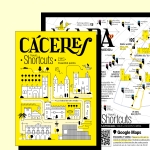 Ruta, guía, cáceres, gratis, shortcuts, descarga
